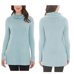 Adrienne Vitadinni Cowl Neck Tunic Sweater Sz S